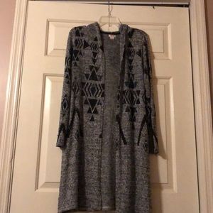 Long cardigan
